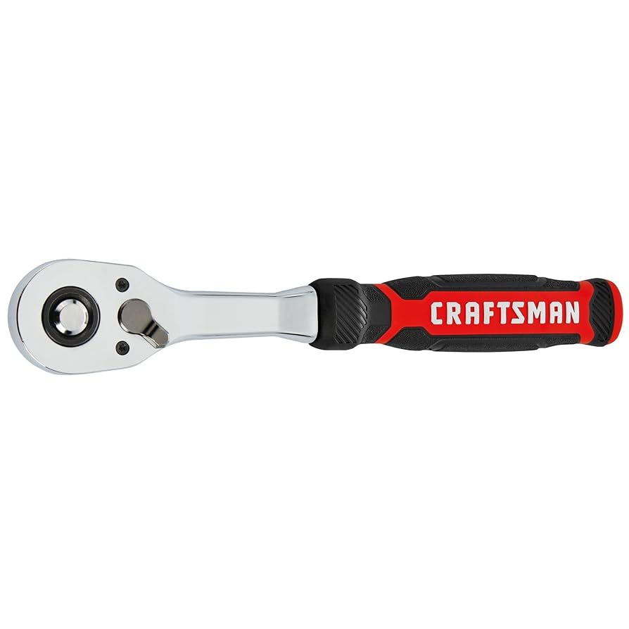 れんノマック CRAFTSMAN Low Profile Ratchet, 72 Tooth, 3/8 Inch Drive